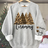 Lofaris Grammy Leopard Xmas Tree Custom Christmas Sweatshirt
